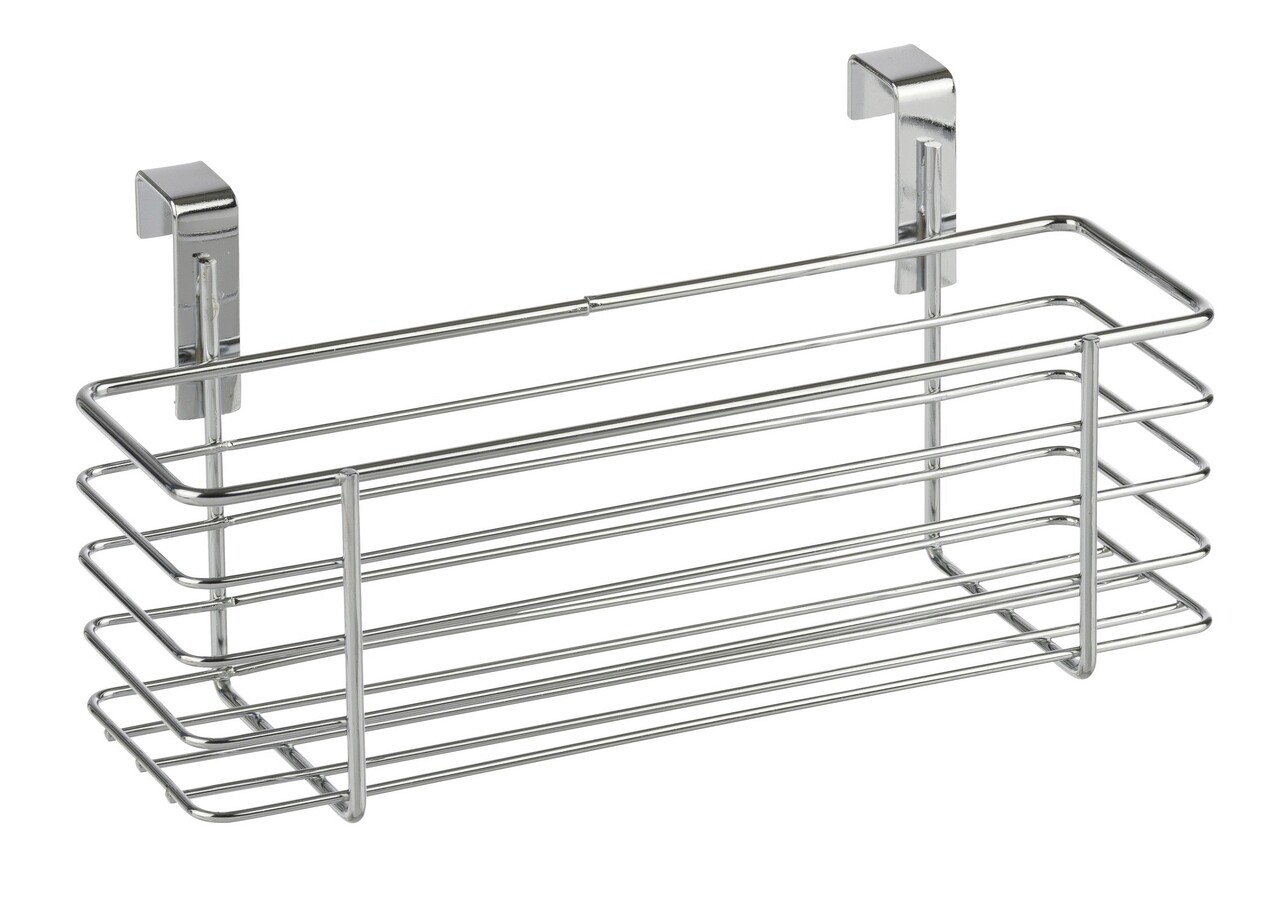 Suport suspendabil, Wenko, Basket Slim, 24 x 10 x 11.5 cm, metal/plastic, gri - imagine 7